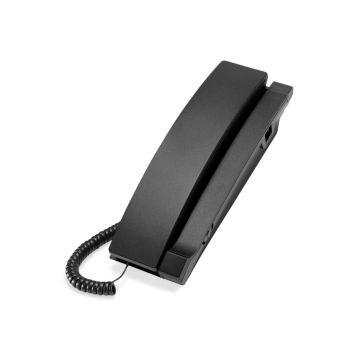 A2310-NM Matte Black (No Message Wating) 1-Line Contemporary Analog TrimStyle Phone