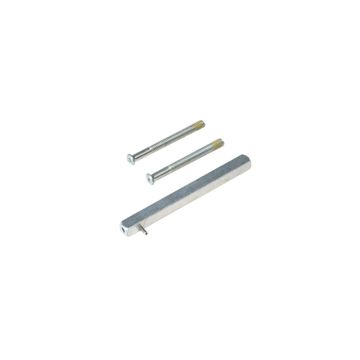 2N Fortis Handle - Round key rose, blind