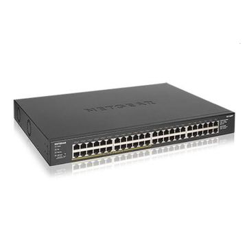 48PT GIGE UNMANAGED SWCH W/POE+ Vanaf 4-7-2022 weer in productie bij Netgear