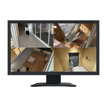 23 Inch Widescreen 16:9, 1920 x 1080 H264, H265, MJPEG, Black
