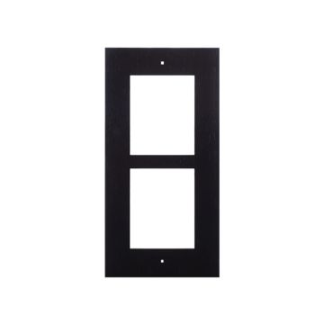2N Inbouw installatie frame voor 2 modules (zwart) (9155015 nodig)