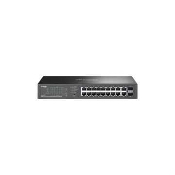 Omada 20-Port Gigabit Easy Managed Switch with 16-Port PoE+