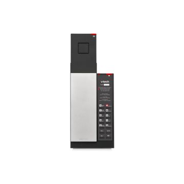 NG-A3412 Silver & Black (10 Keys) 1-Line Analog Cordless Phone with Battery Backup a