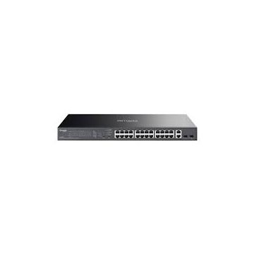 Omada 28-Port Gigabit Easy Managed Switch with  24-Port PoE+
