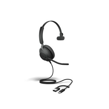 Jabra Evolve2 40 SE, USB C/A, UC Mono