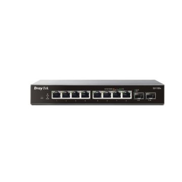 VigorSwitch Q1100x 8 2,5 Gigabit poorten + 2 SFP+ (10 Gigabit) poorten